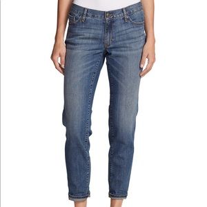 Eddie Bauer boyfriend jeans size 14 slim leg